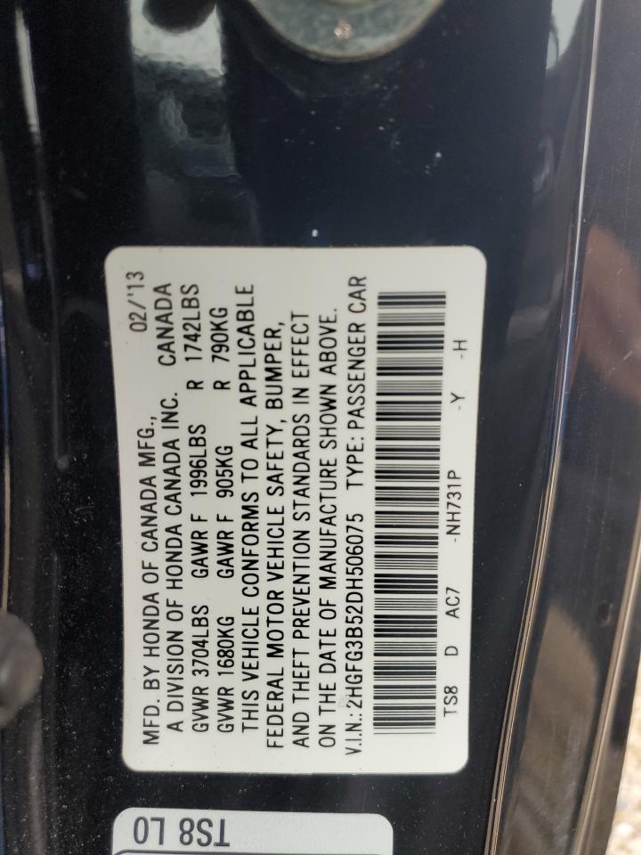 2013 HONDA CIVIC