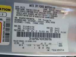 2013 FORD FUSION