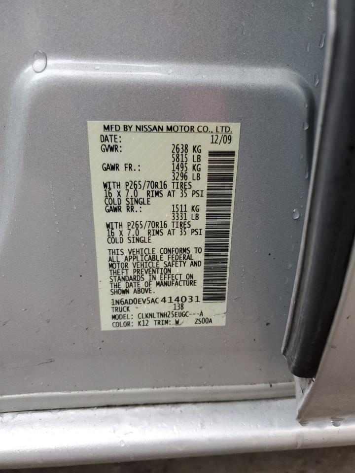 2010 NISSAN Frontier