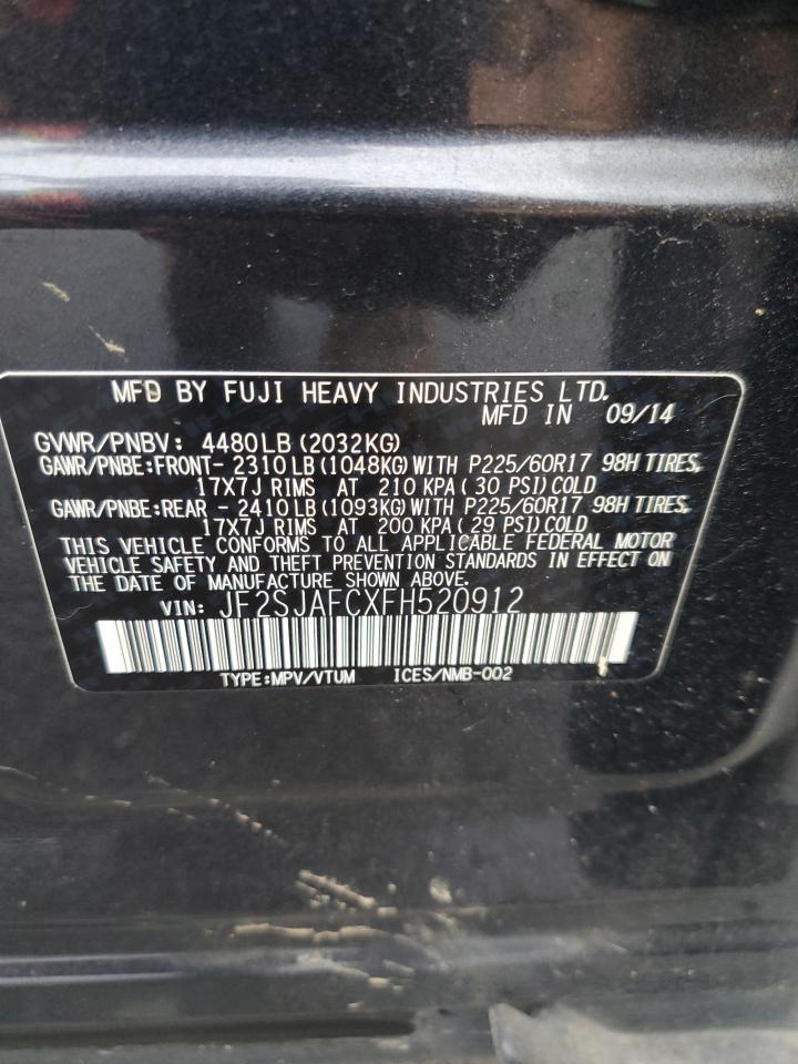 2015 SUBARU FORESTER