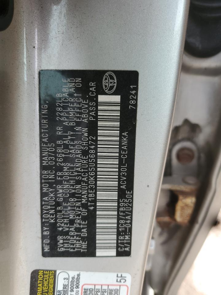 2005 TOYOTA CAMRY