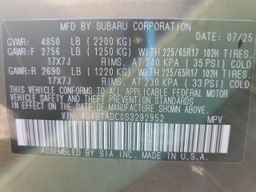 2025 SUBARU Outback