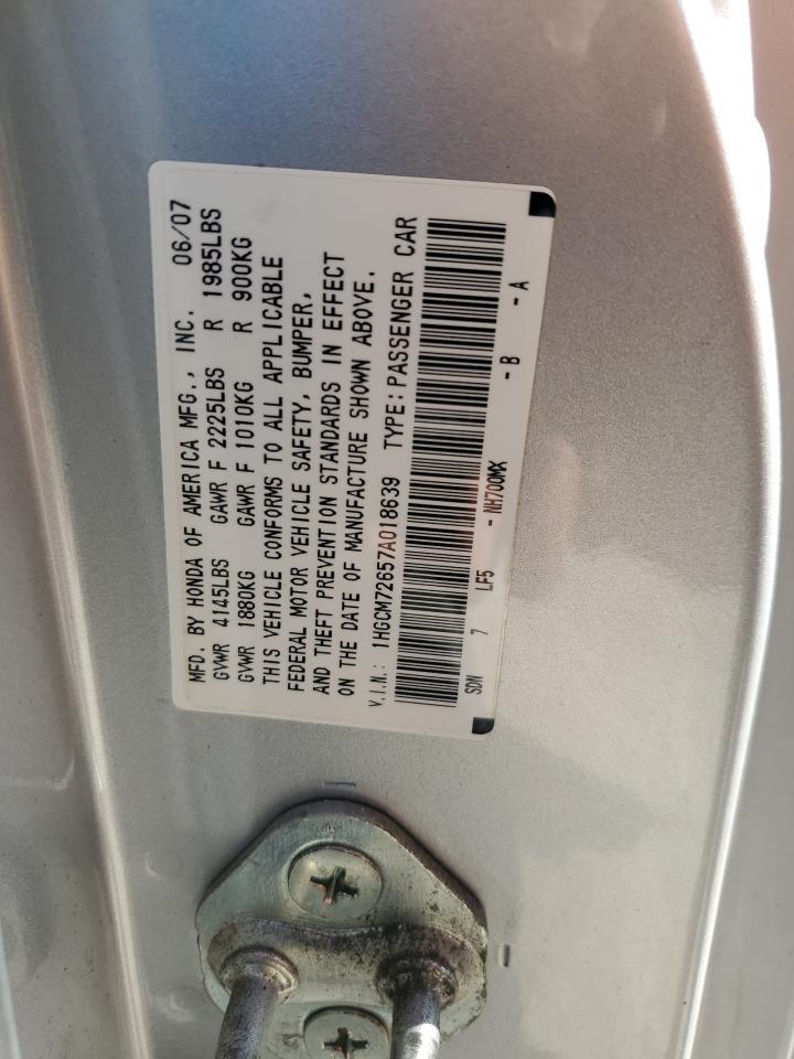2007 HONDA ACCORD