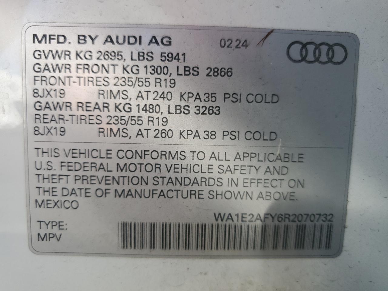 2024 AUDI Q5