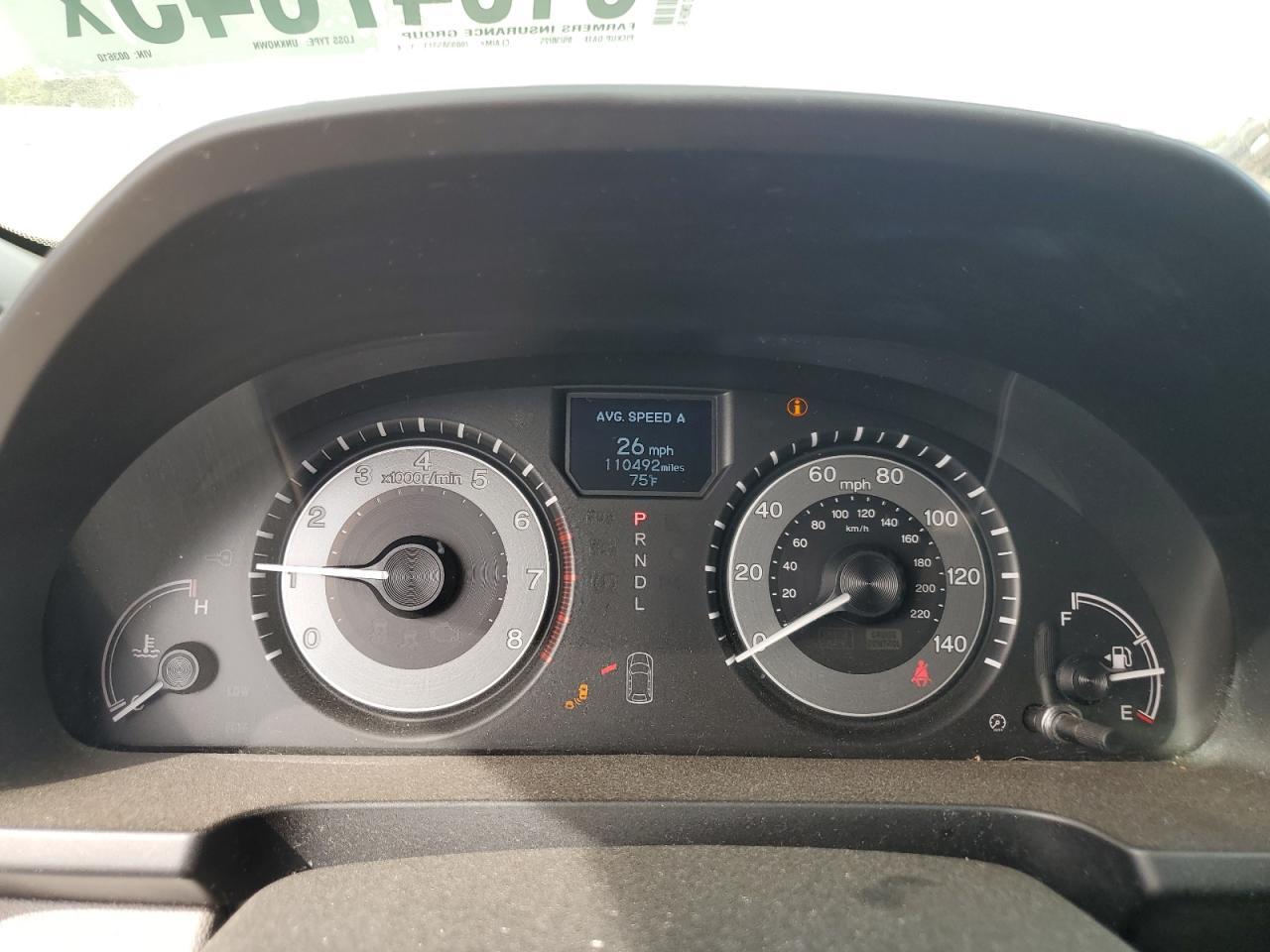 2016 HONDA ODYSSEY