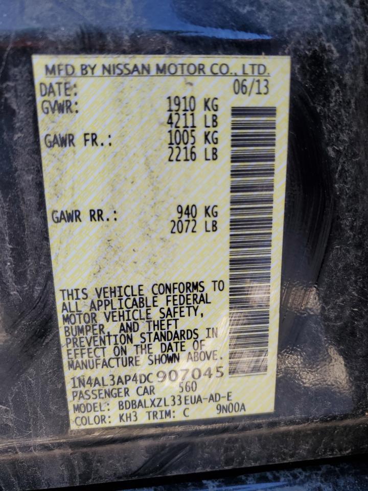 2013 NISSAN ALTIMA