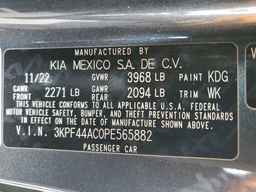 2023 KIA FORTE