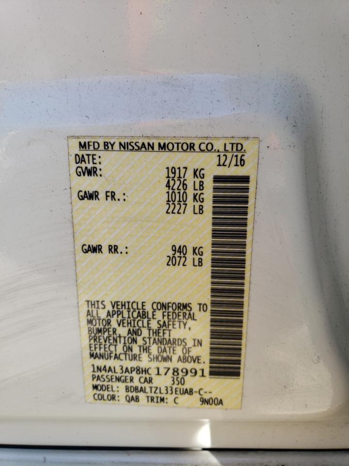 2017 NISSAN ALTIMA