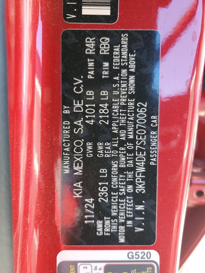 2025 KIA K4