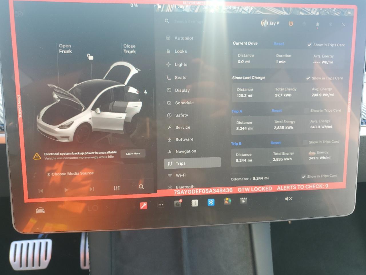 2025 TESLA MODEL Y