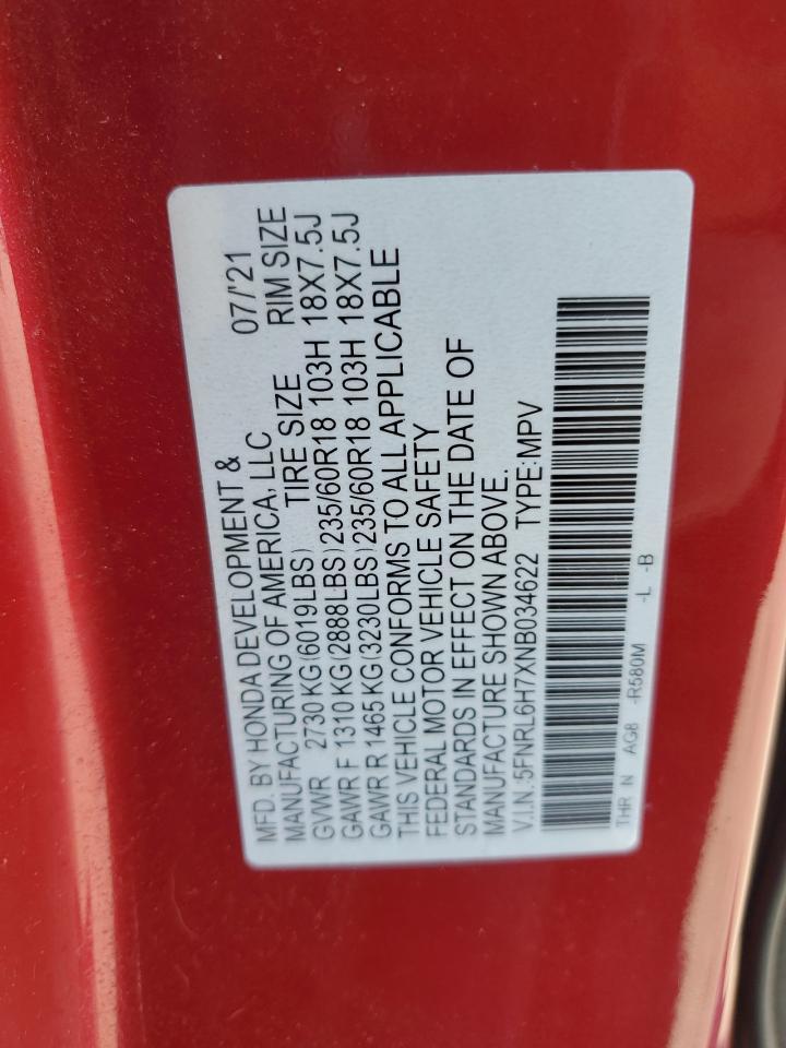 2022 HONDA ODYSSEY