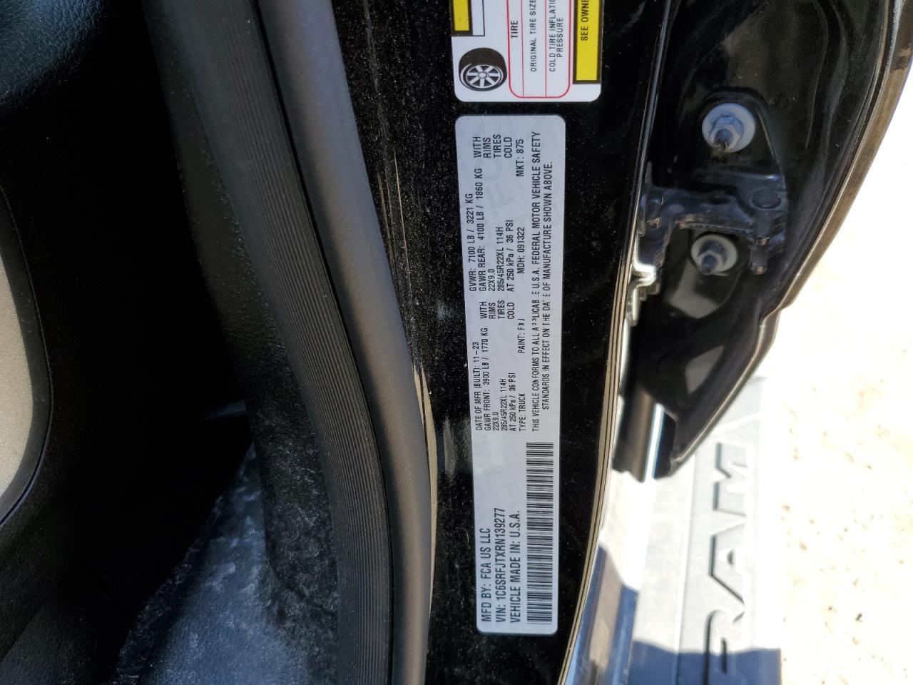 2024 RAM 1500