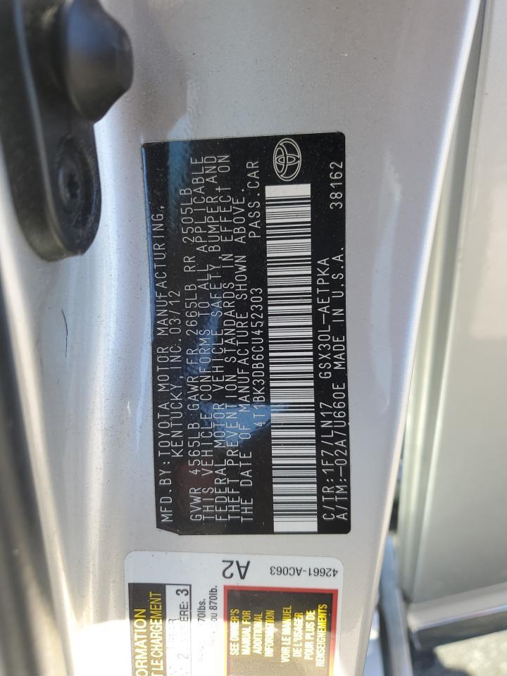 2012 TOYOTA Avalon