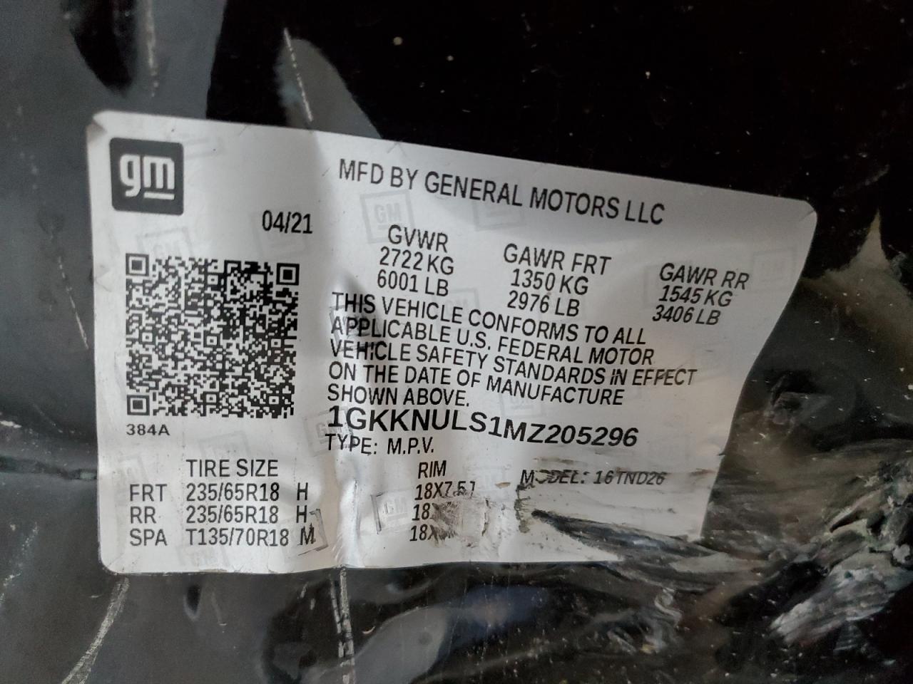 2021 GMC ACADIA