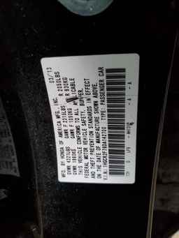2013 HONDA ACCORD