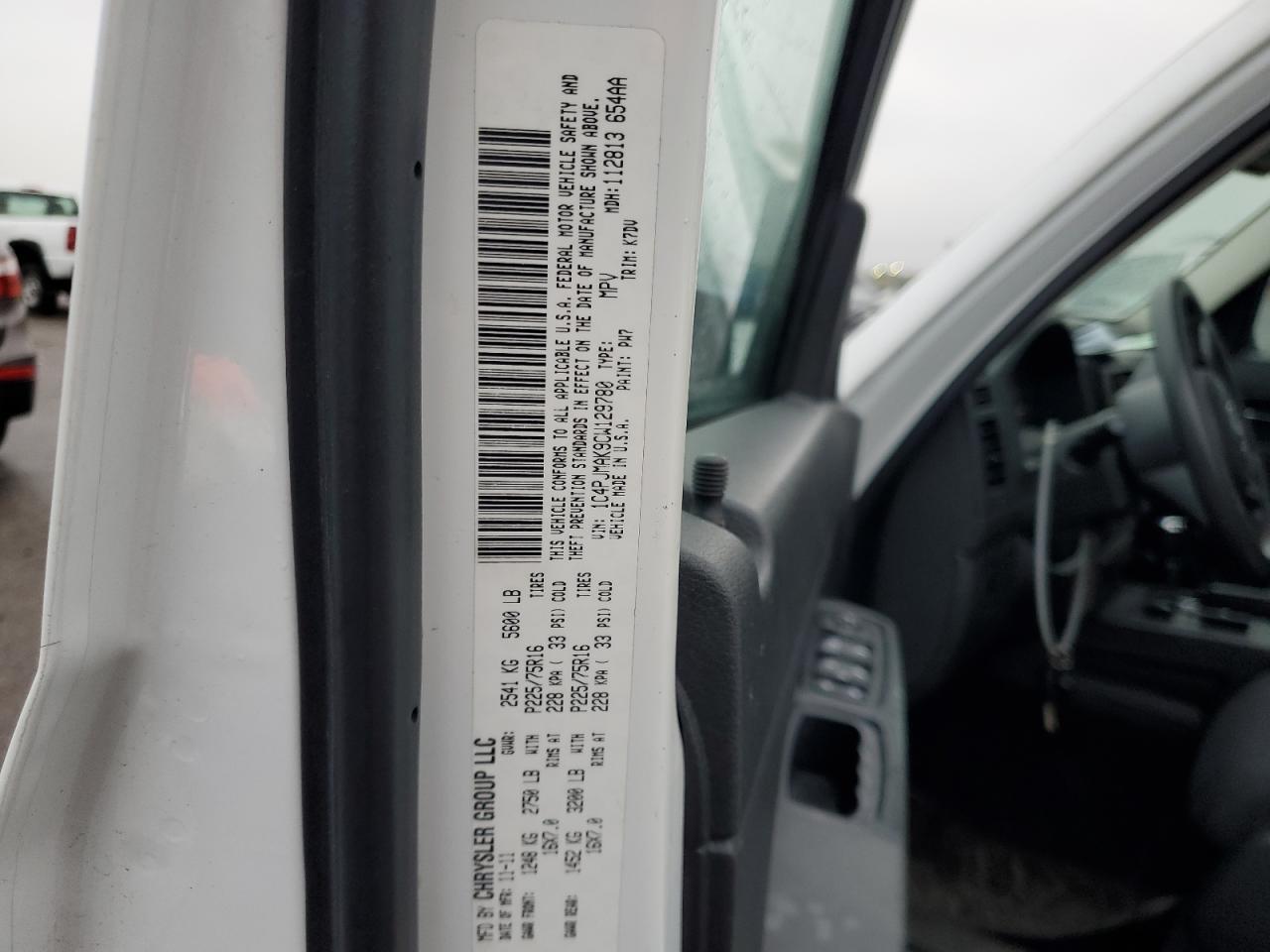 2012 JEEP Liberty