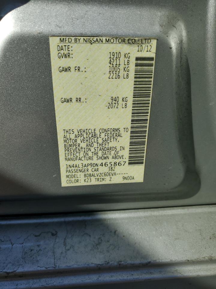 2013 NISSAN ALTIMA