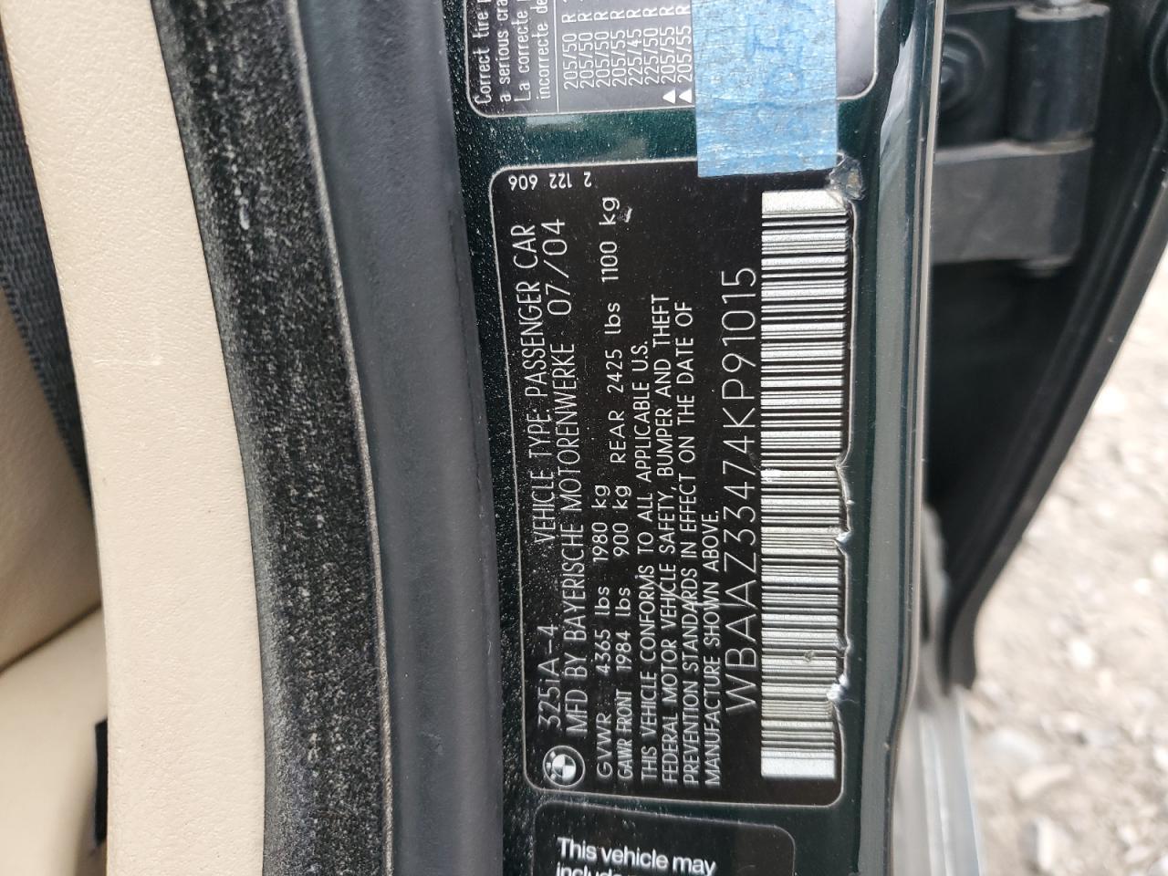 2004 BMW 3 SERIES
