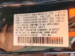 2007 HONDA CR-V