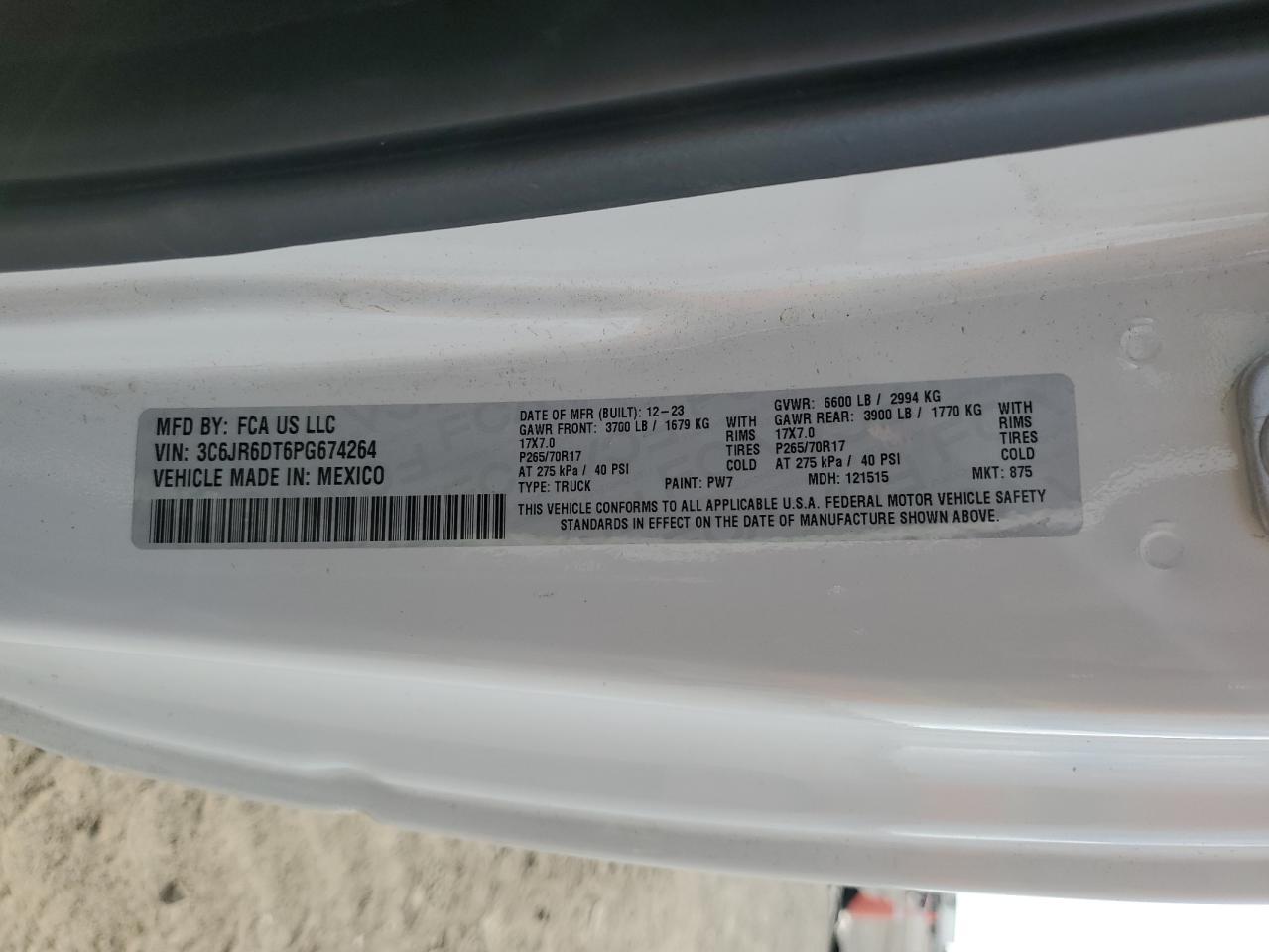 2023 RAM 1500