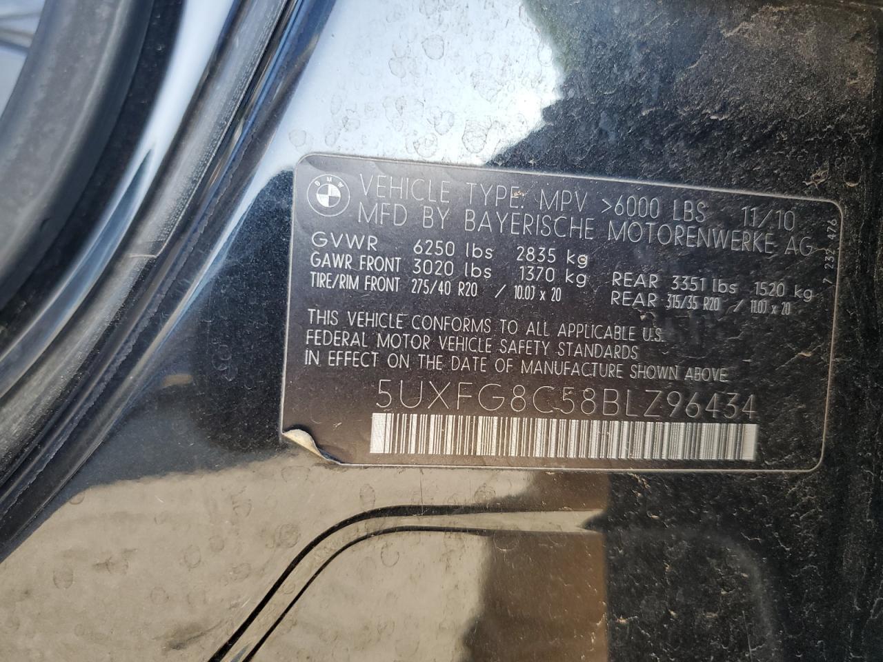 2011 BMW X6