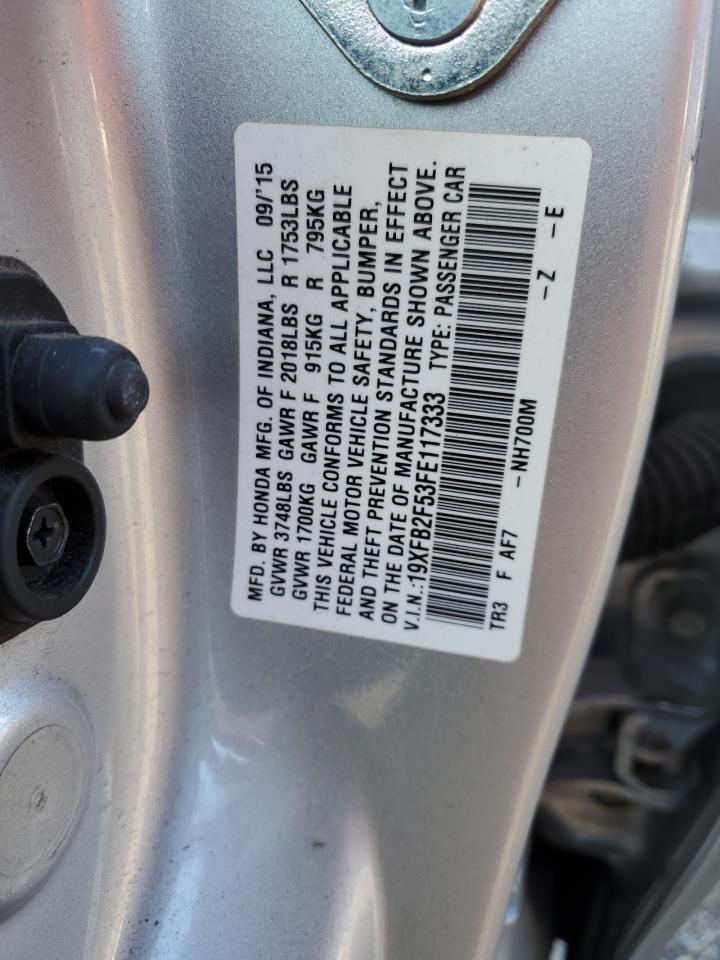 2015 HONDA CIVIC