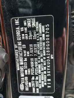 2011 KIA SORENTO