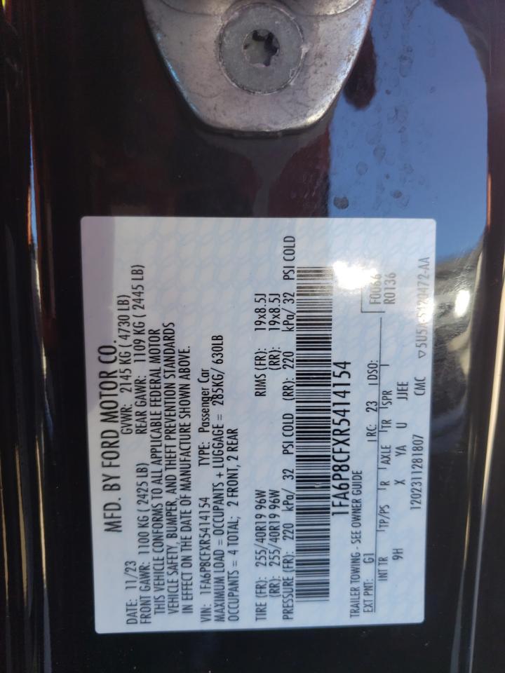 2024 FORD MUSTANG