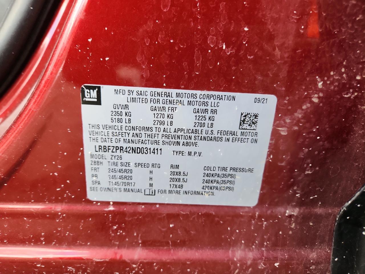 2022 BUICK Envision