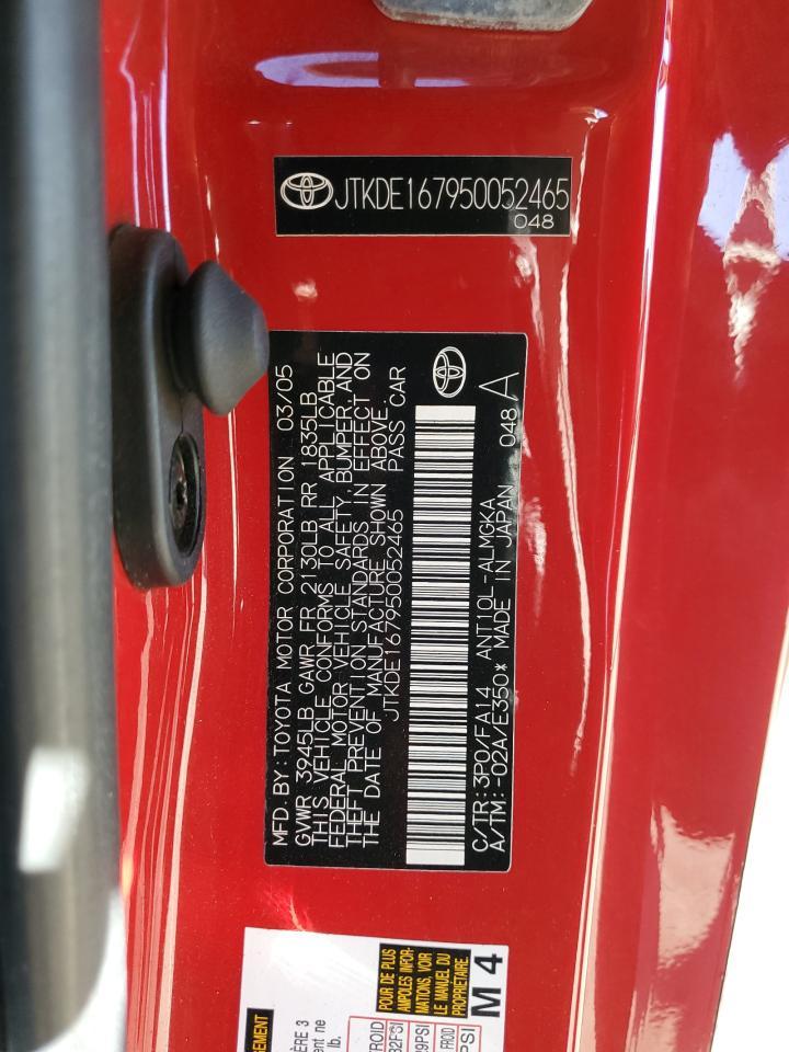 2005 TOYOTA SCION