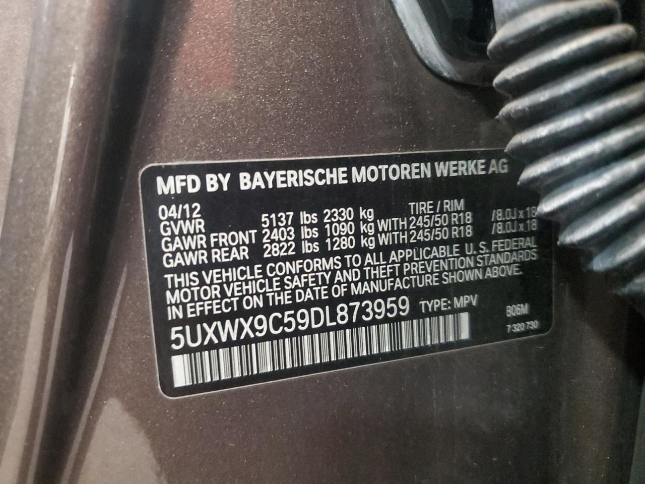 2013 BMW X3
