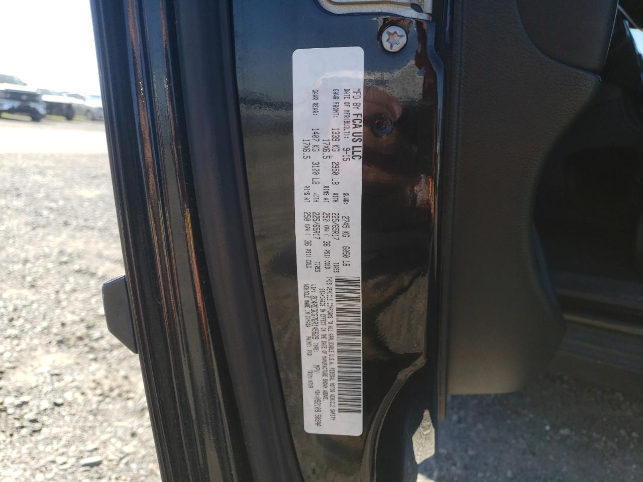 2016 DODGE GRAND CARAVAN