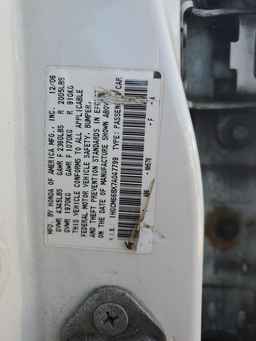 2007 HONDA ACCORD