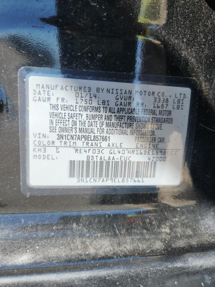 2014 NISSAN VERSA