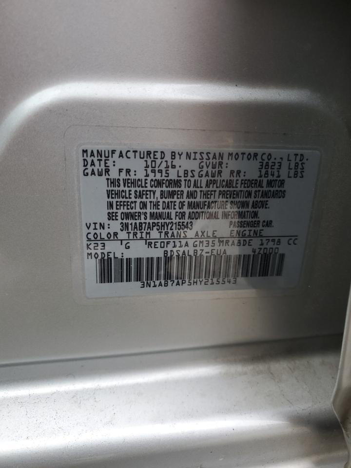 2017 NISSAN SENTRA