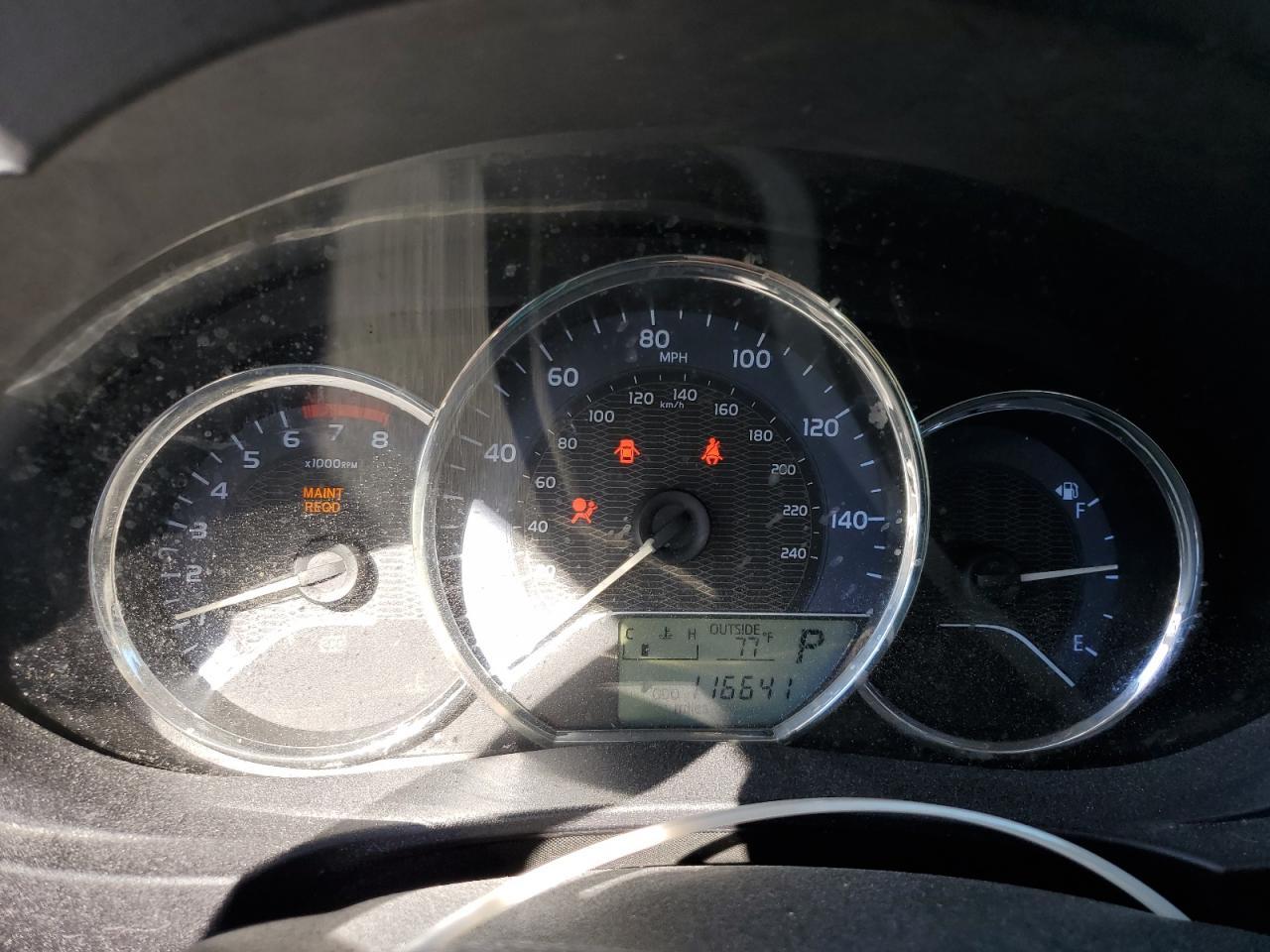 2014 TOYOTA COROLLA