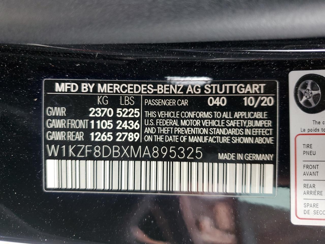 2021 MERCEDES-BENZ E-Class