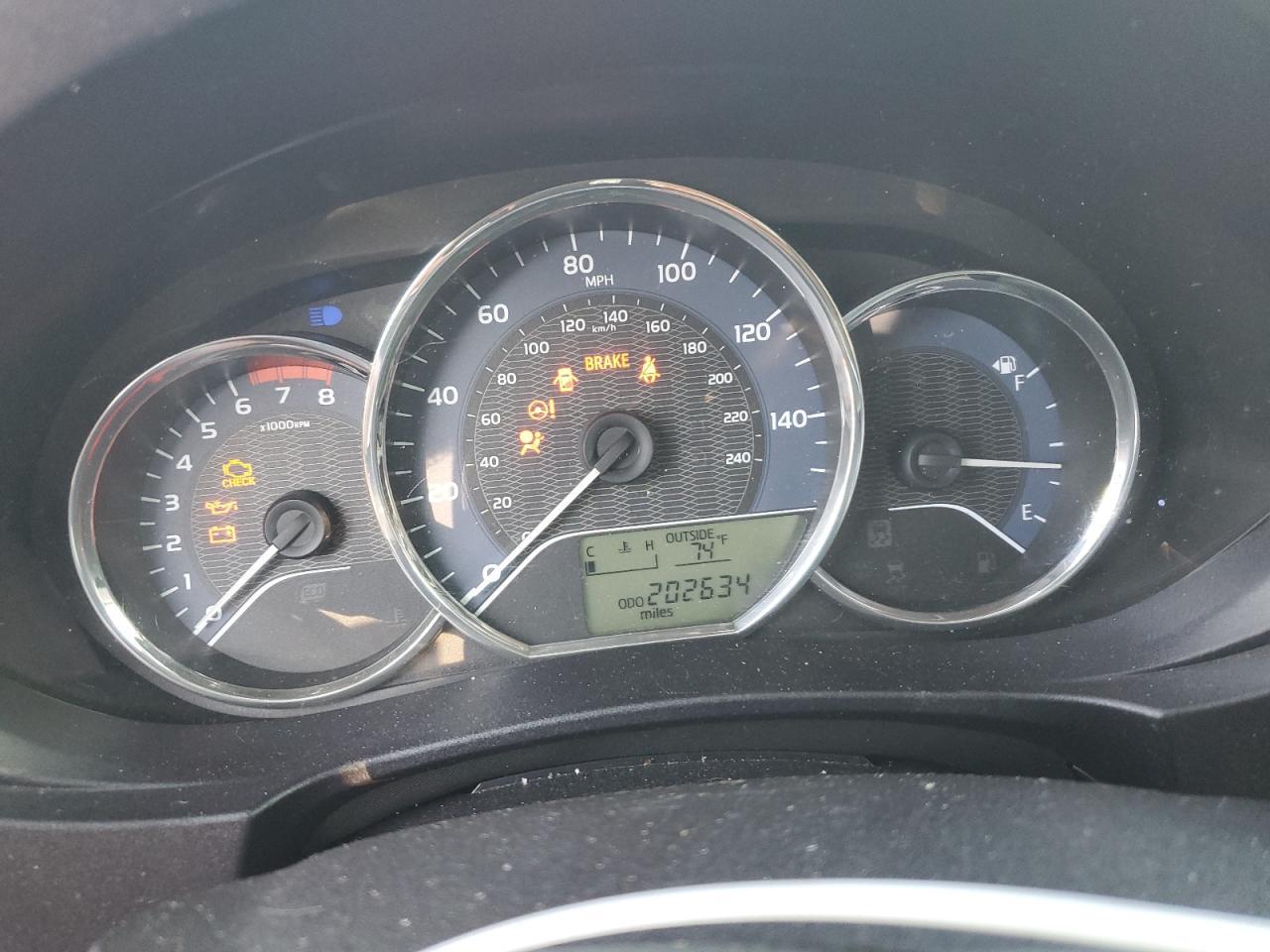 2015 TOYOTA COROLLA