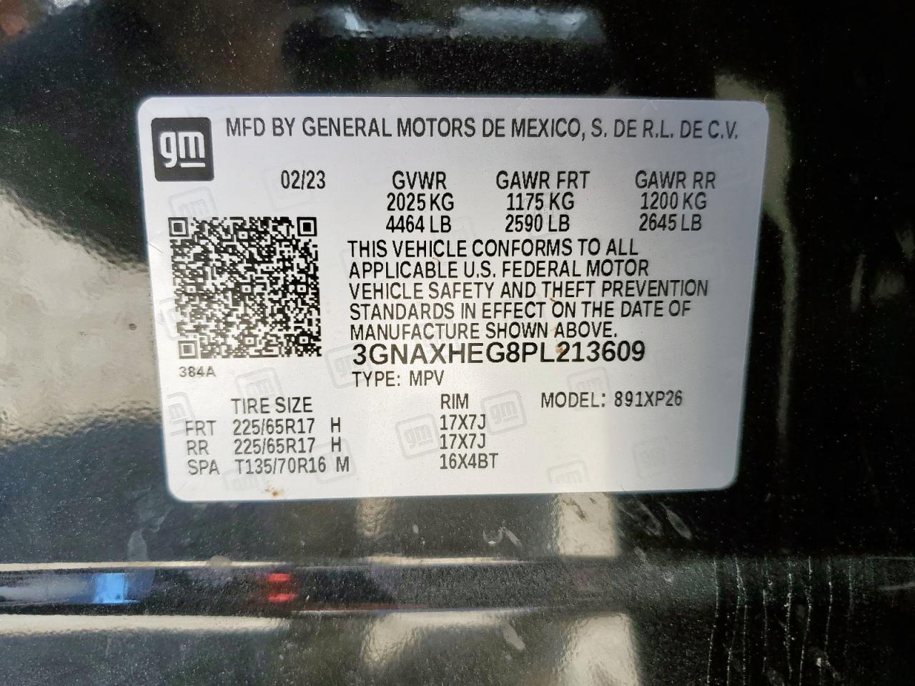 2023 CHEVROLET EQUINOX