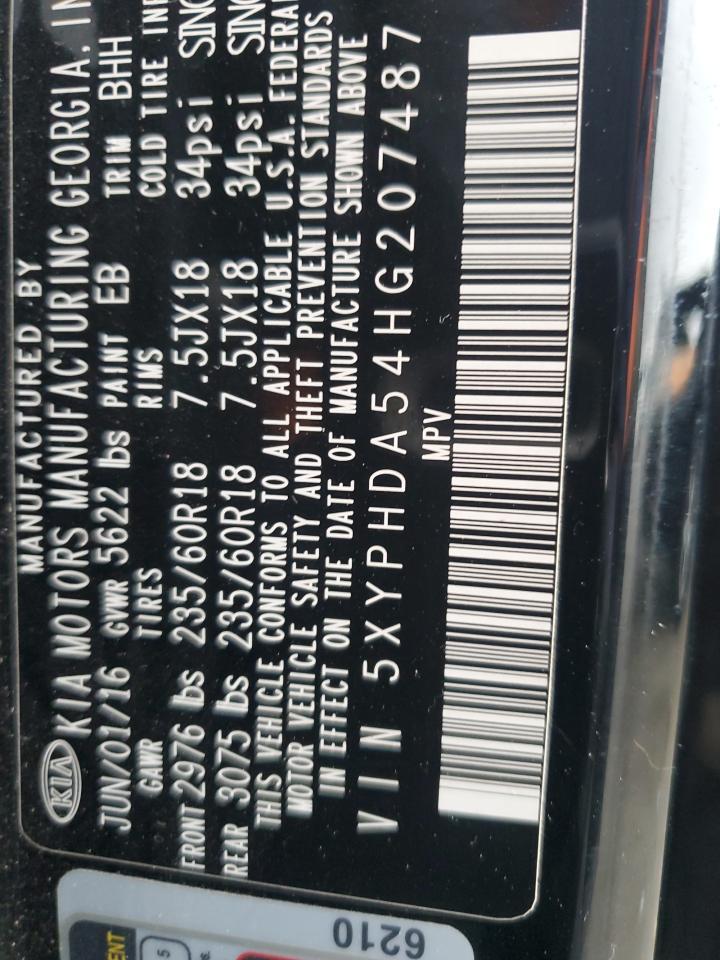 2017 KIA SORENTO