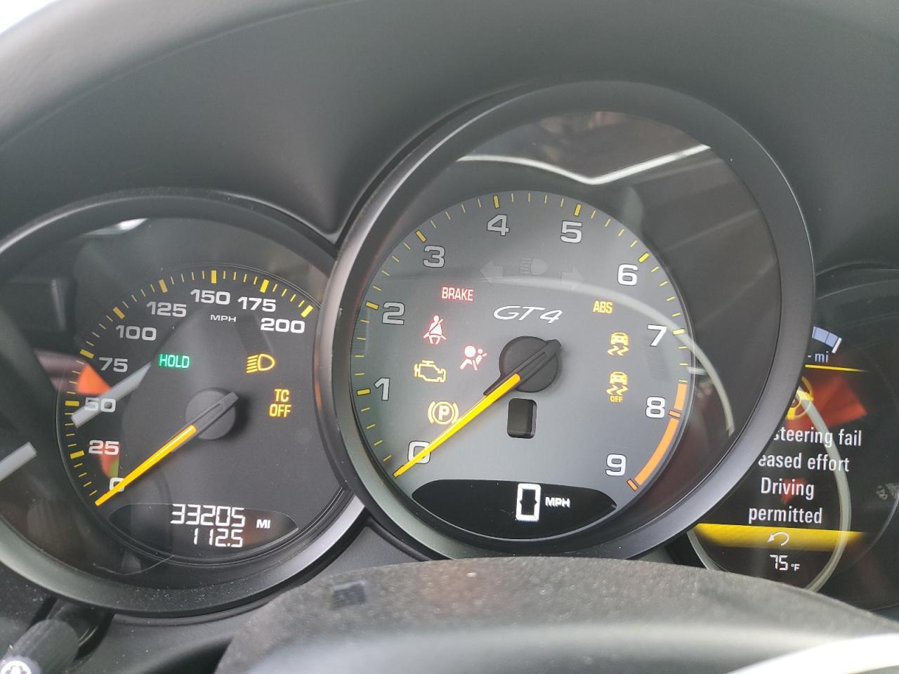 2016 PORSCHE Cayman