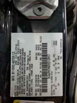 2015 FORD FUSION