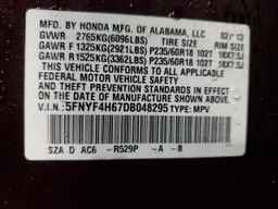 2013 HONDA PILOT