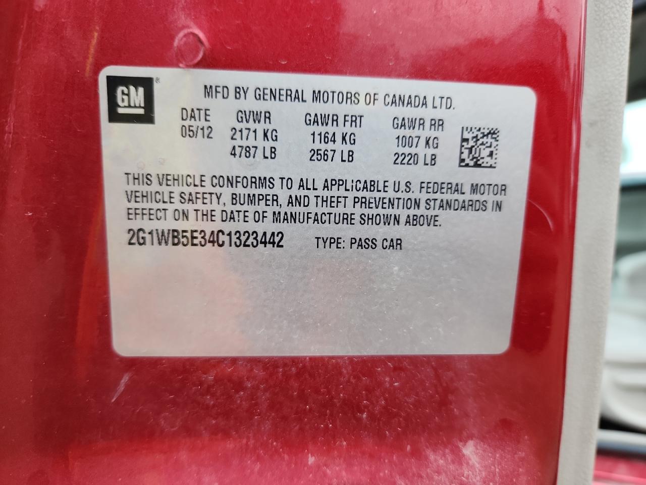 2012 CHEVROLET IMPALA