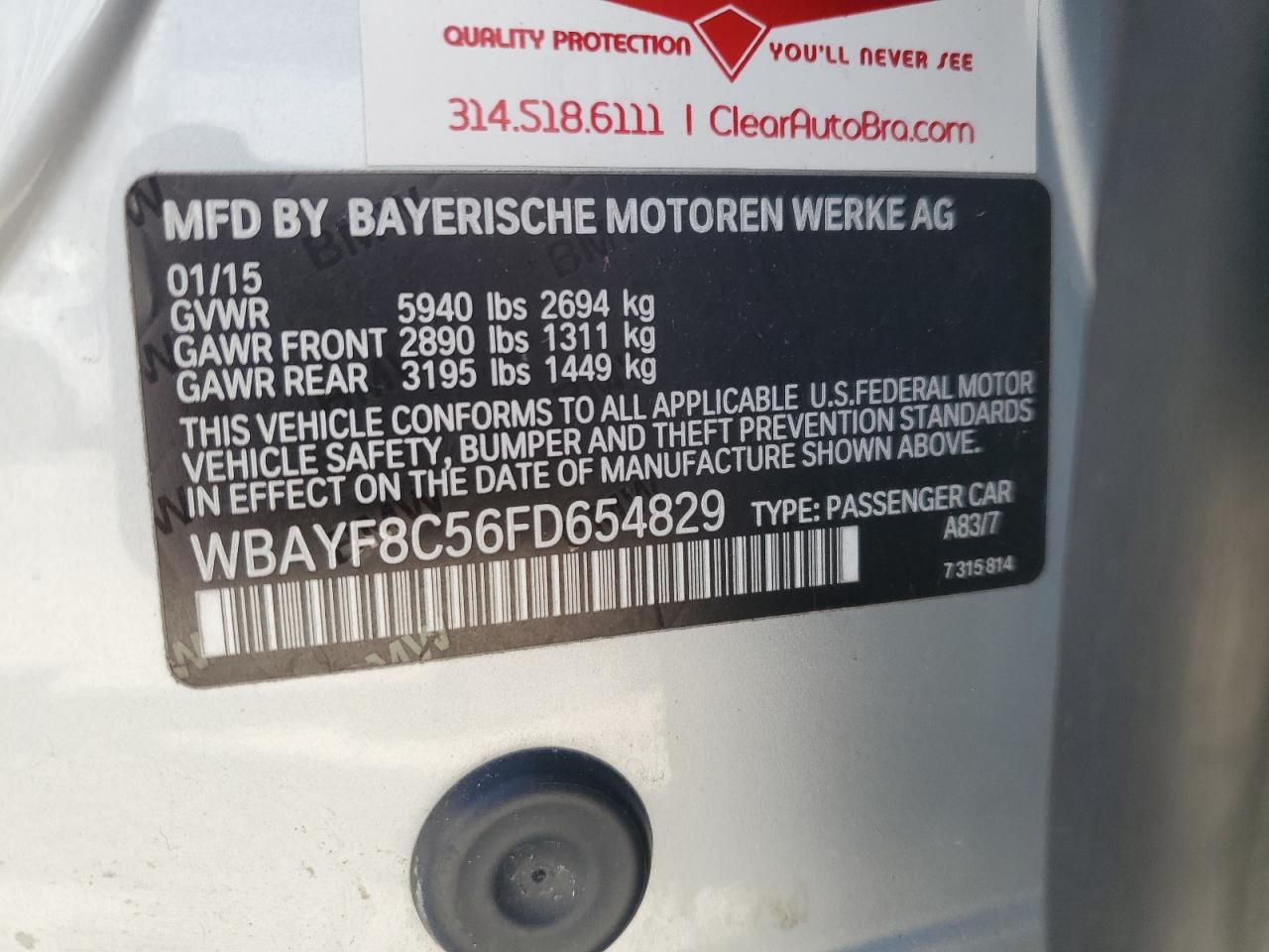 2015 BMW 7 series