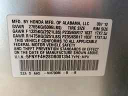 2013 HONDA PILOT
