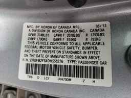 2013 HONDA CIVIC