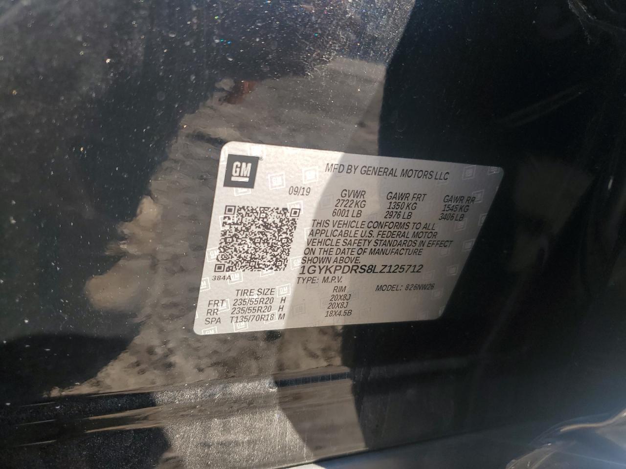 2020 CADILLAC XT6