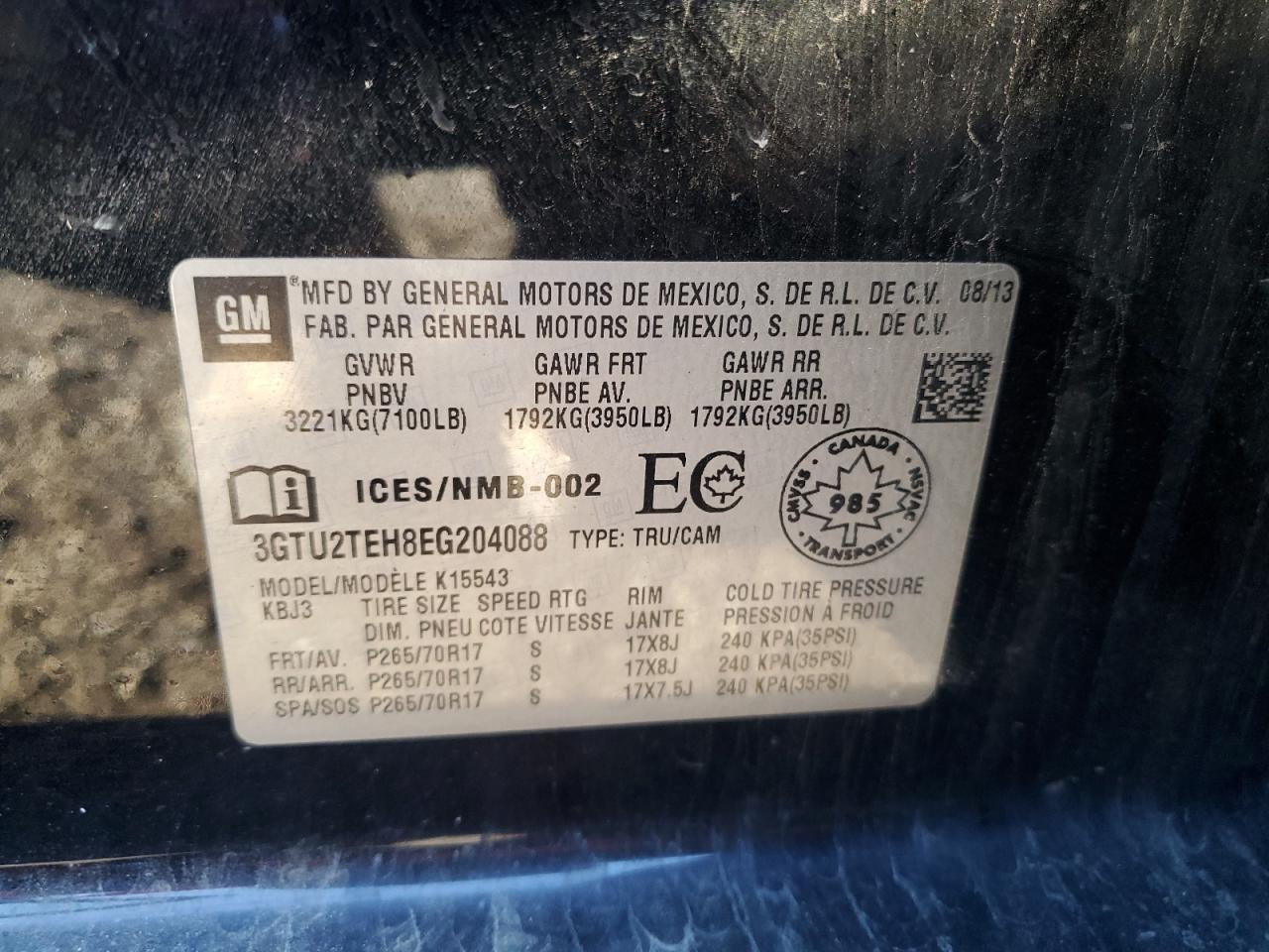 2014 GMC Sierra