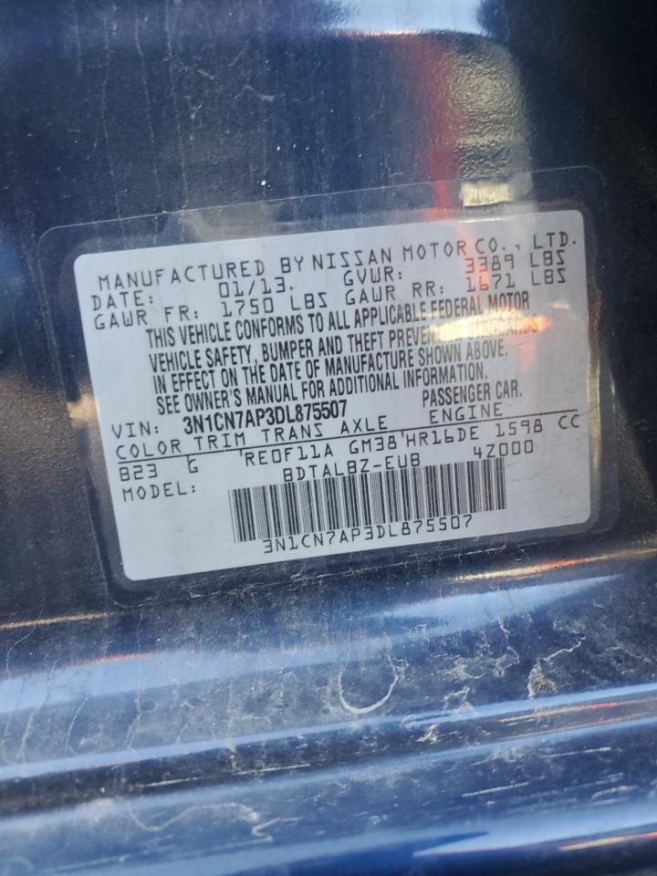 2013 NISSAN VERSA